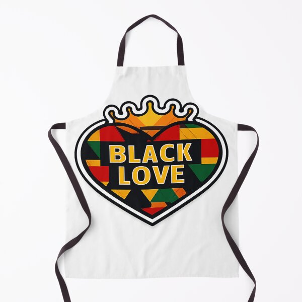 Item preview, Black Love – Kente Cloth Heart & Crown Art designed and sold by The Crimson Halo.