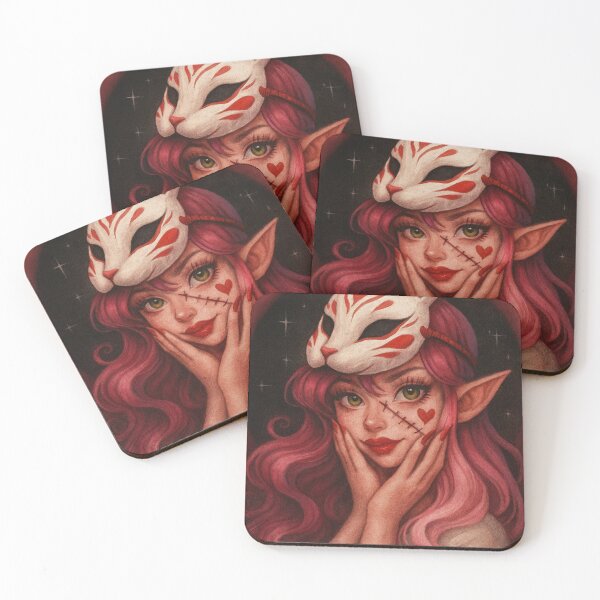 Item preview, Mask of the Crimson Rabbit designed and sold by Ecosetereos.