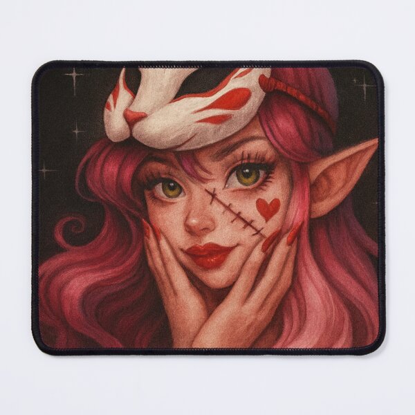 Item preview, Mask of the Crimson Rabbit designed and sold by Ecosetereos.
