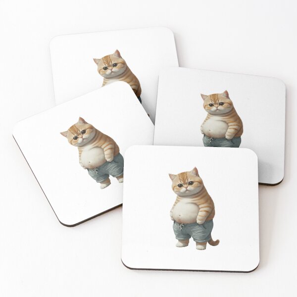 Item preview, Funny Chubby Cat designed and sold by TeeARTHY.