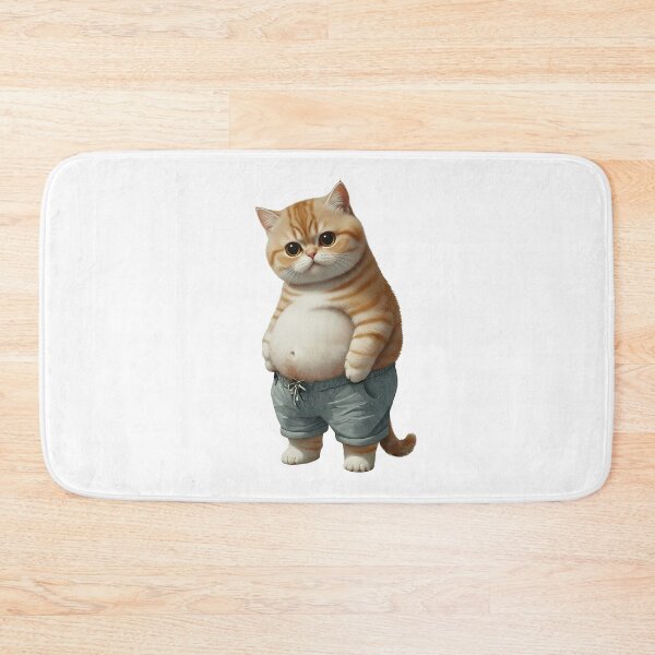 Item preview, Funny Chubby Cat designed and sold by TeeARTHY.