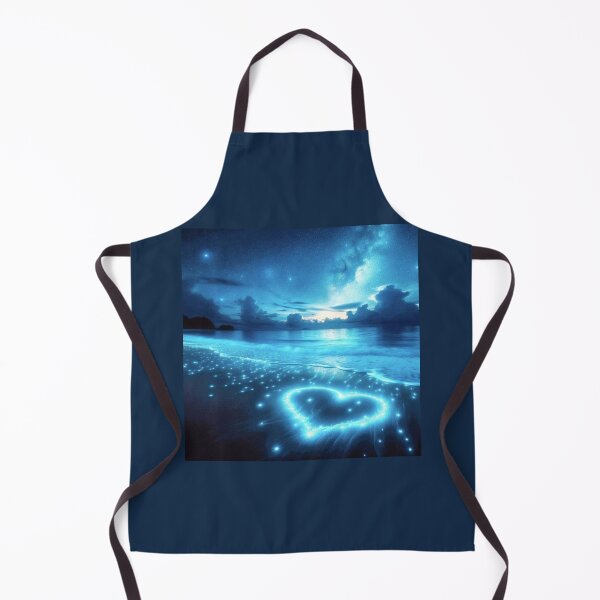 Item preview, Romantic Heart ~ Bioluminescence on the beach designed and sold by Angelstkw.