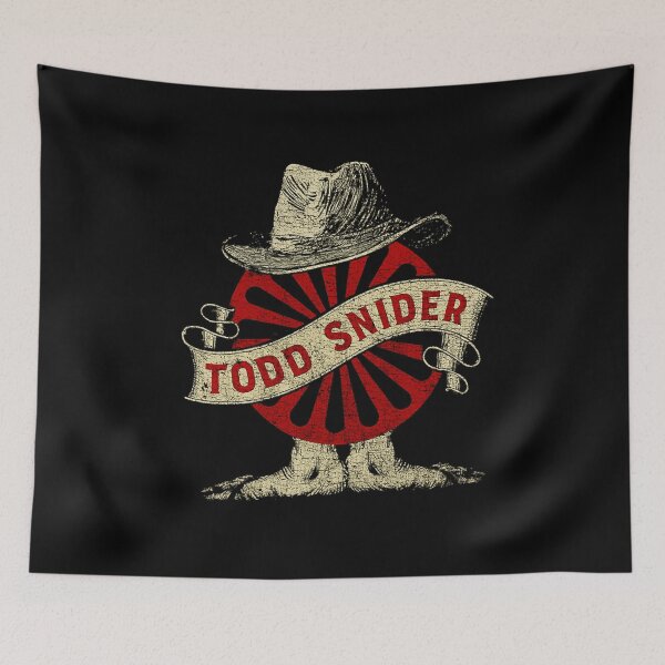 Item preview, Todd Snider Folk Guitar Emblem Red designed and sold by Jamesbaldwin10.