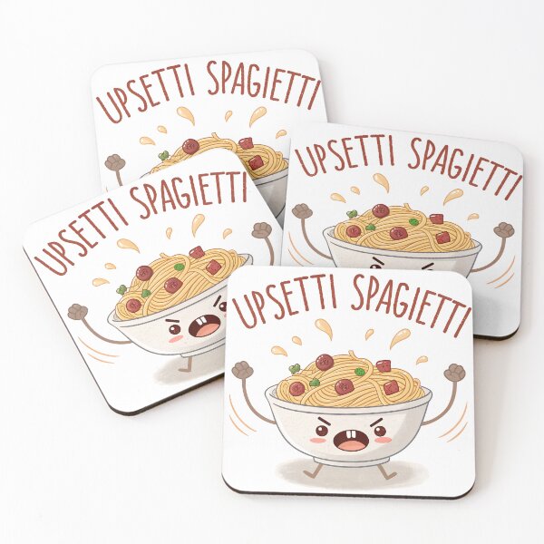 Item preview, Upsetti Spaghetti Kawaii Meme | Cute Angry Pasta Cartoon Design designed and sold by VividOrganica.
