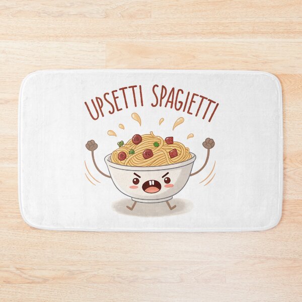 Item preview, Upsetti Spaghetti Kawaii Meme | Cute Angry Pasta Cartoon Design designed and sold by VividOrganica.