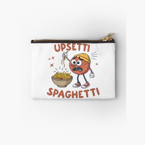 Item preview, Upsetti Spaghetti Funny Meme Cartoon | Sad Spaghetti Noodles Humor Design designed and sold by VividOrganica.