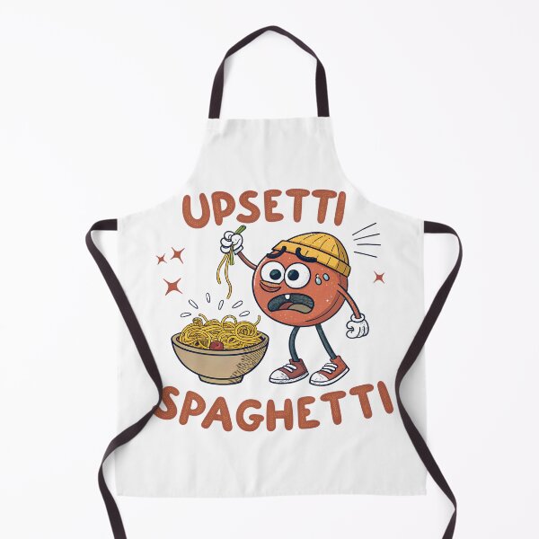 Item preview, Upsetti Spaghetti Funny Meme Cartoon | Sad Spaghetti Noodles Humor Design designed and sold by VividOrganica.