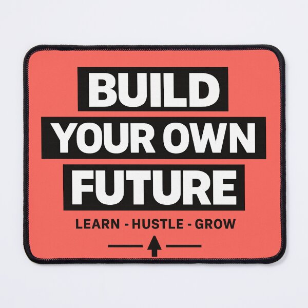 Item preview, Build Your Own Future T-Shirt | Motivational Hustle Quote Design designed and sold by RevieusaR.