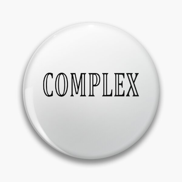Item preview, Funny Nerdy Complex Math Teacher Black Text designed and sold by MathWare MathClips.