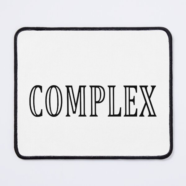 Item preview, Funny Nerdy Complex Math Teacher Black Text designed and sold by MathWare MathClips.