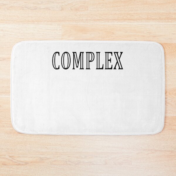 Item preview, Funny Nerdy Complex Math Teacher Black Text designed and sold by MathWare MathClips.