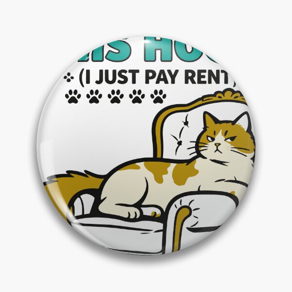 Item preview, My Cat Runs This House I Just Pay Rent designed and sold by Dxvect.