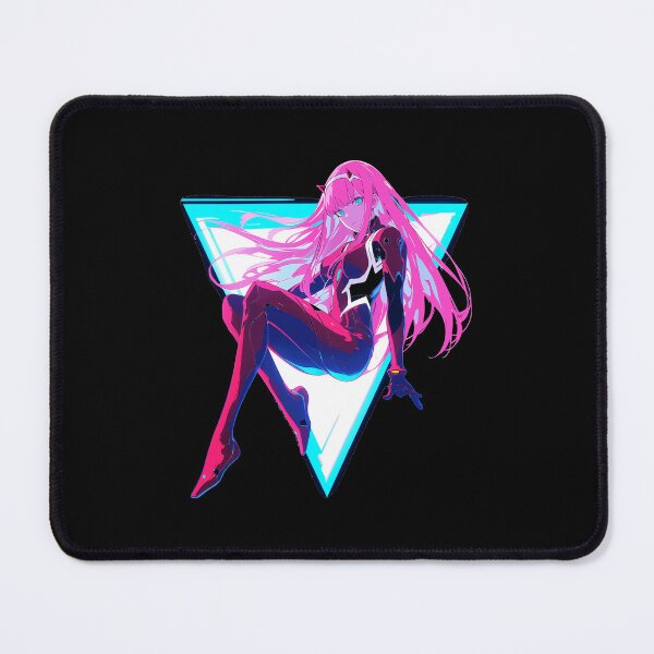 Item preview, Zero Two Darling In The Franxx Pink Hair Blue Eyes Anime Fan designed and sold by cathnbeltrane.