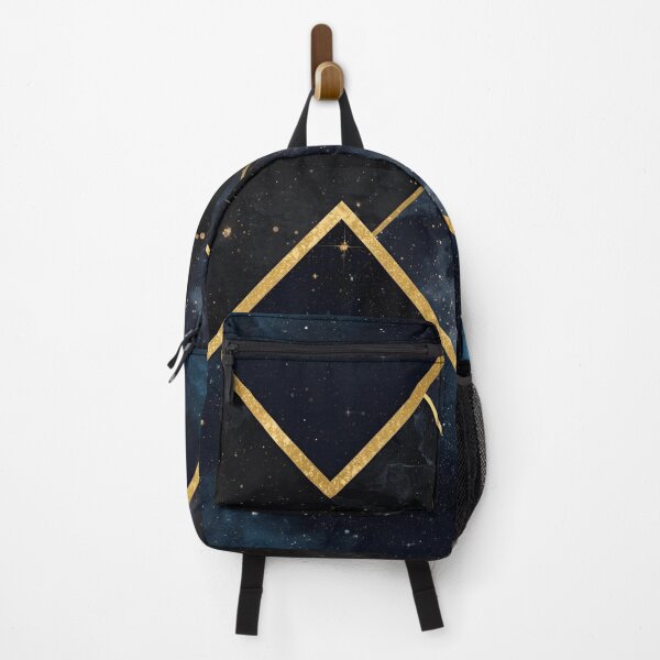 Item preview, Celestial Gold Diamond Navy Galaxy Night Sky designed and sold by LakLuxe studio .