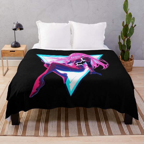 Item preview, Zero Two Darling In The Franxx Pink Hair Blue Eyes Anime Fan  designed and sold by cathnbeltrane.