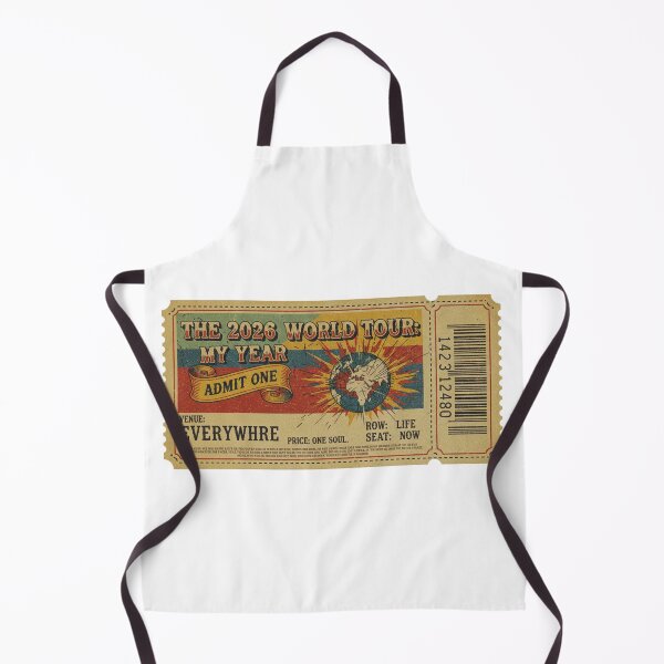 Item preview, 2026 World Tour Ticket - Manifesting My Best Year designed and sold by Vantage Print Co..