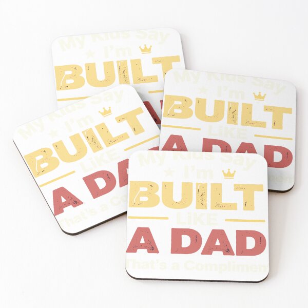 Item preview, My Kids Say I'm Built Like a Dad That's a Compliment designed and sold by Dxvect.