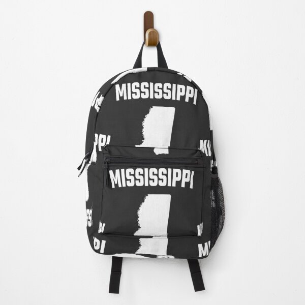 Item preview, Mississippi State Pride - Classic White Silhouette Map designed and sold by mashmosh.
