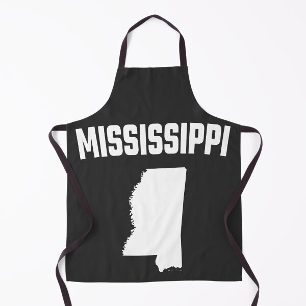 Item preview, Mississippi State Pride - Classic White Silhouette Map designed and sold by mashmosh.