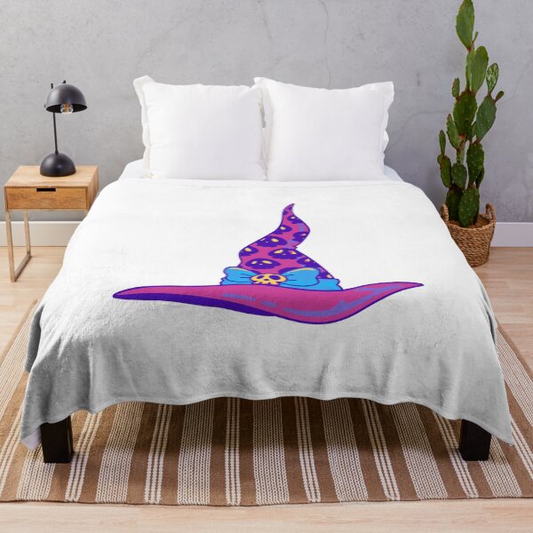 Item preview, Cute Witch Hat with Skulls – Colorful Halloween Vector Art designed and sold by Horrify.
