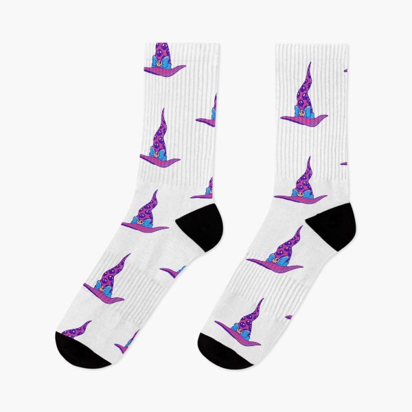 Item preview, Cute Witch Hat with Skulls – Colorful Halloween Vector Art designed and sold by Horrify.