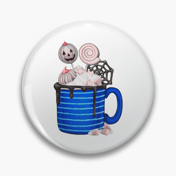 Item preview, Cute Halloween Candy Mug – Cozy Spooky Sweet Treat Illustration designed and sold by Horrify.