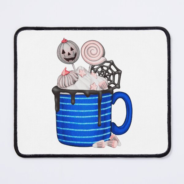 Item preview, Cute Halloween Candy Mug – Cozy Spooky Sweet Treat Illustration designed and sold by Horrify.