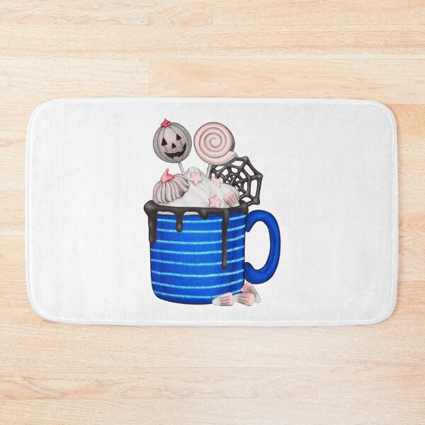 Item preview, Cute Halloween Candy Mug – Cozy Spooky Sweet Treat Illustration designed and sold by Horrify.
