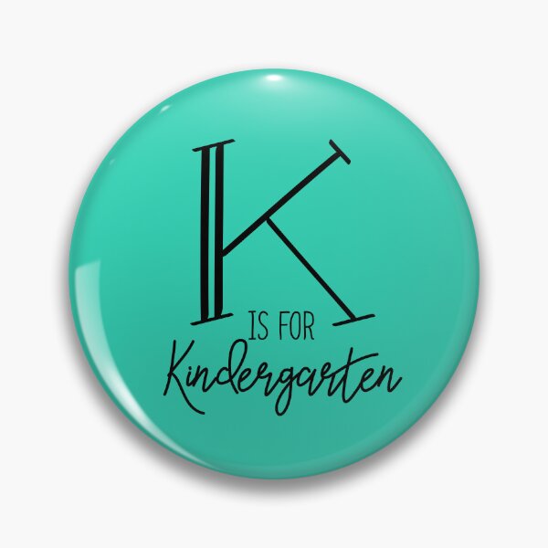 Item preview, k is for kindergarten designed and sold by IndigoPalm.