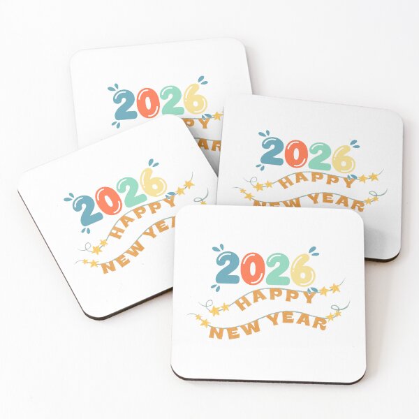 Item preview, 2026 Happy New Year – Cute Colorful Celebration Design designed and sold by GOTCHO1.