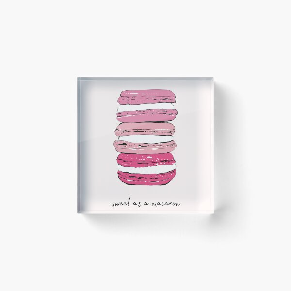 Item preview, Sweet As a Macaroon – Cute Minimal Text Print designed and sold by ISLASOLANA .