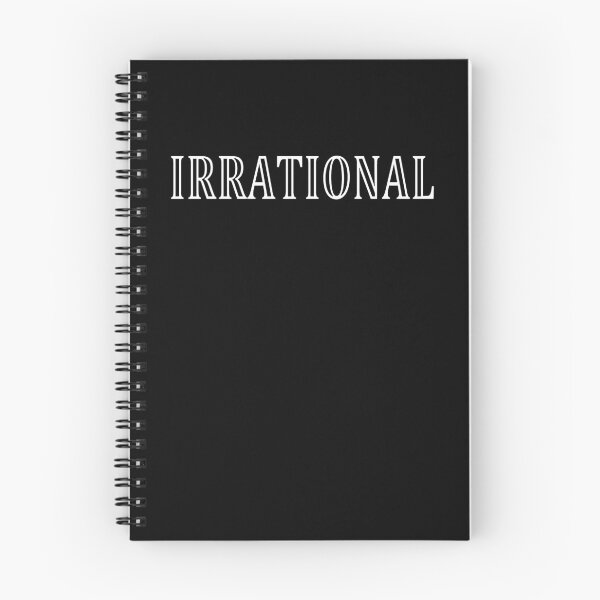 Item preview, Funny Nerdy Irrational Math Teacher White Text designed and sold by MathWare MathClips.