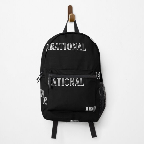 Item preview, Funny Nerdy Irrational Math Teacher White Text designed and sold by MathWare MathClips.