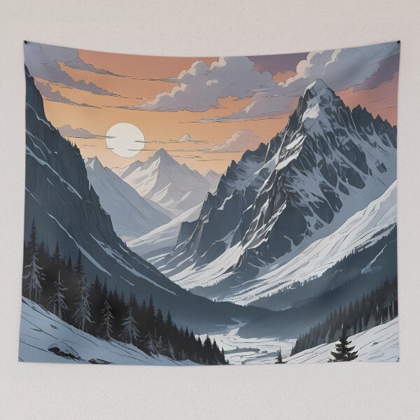 Item preview, Before the Blizzard Arrives designed and sold by HorizonHues.