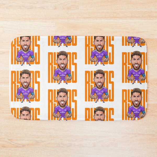 Item preview, A funny caricature of Real Madrid legend Sergio Ramos designed and sold by vectorlove.