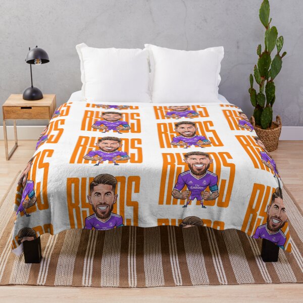 Item preview, A funny caricature of Real Madrid legend Sergio Ramos designed and sold by vectorlove.