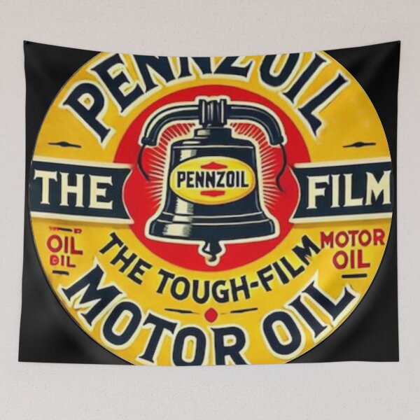Item preview, Vintage Old Oil yellow Sign  designed and sold by TeesbyAharon.