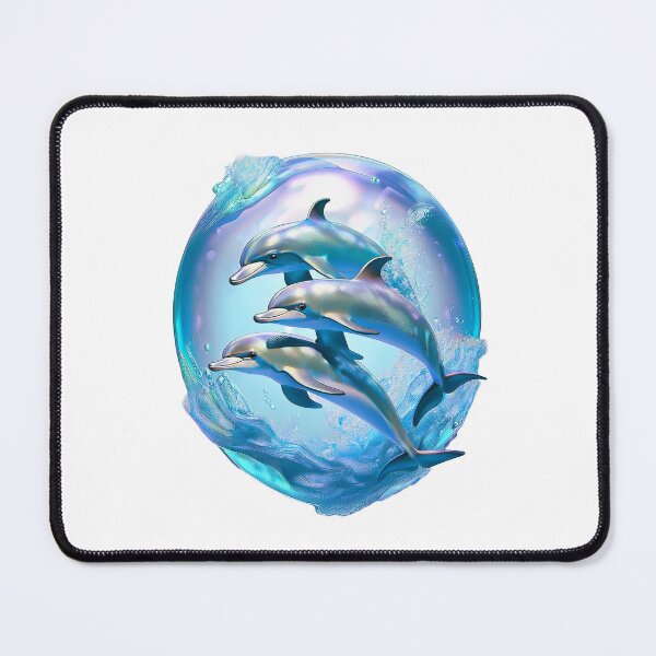 Item preview, Playful Dolphin Vibes designed and sold by RockitBaby.