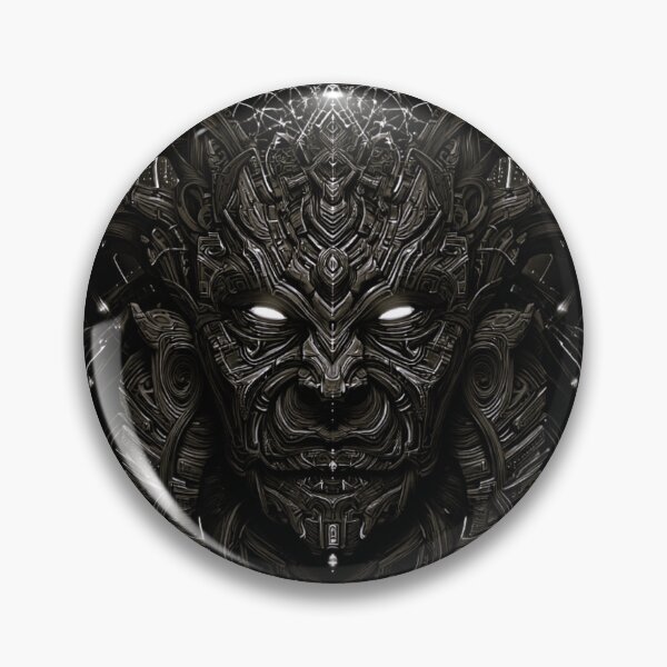 Item preview, Dark Techno Deity Sacred Geometry designed and sold by DarkSpaceVibes.