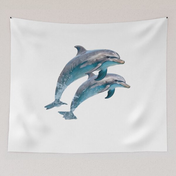 Item preview, Coastal Dolphin Art designed and sold by RockitBaby.