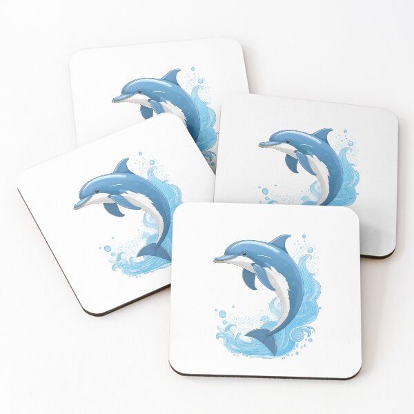 Item preview, Blue Ocean Dolphin designed and sold by RockitBaby.