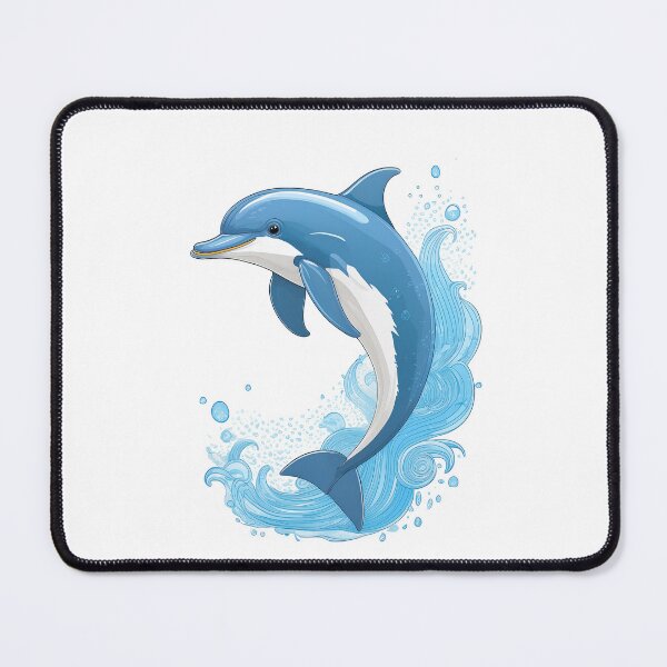 Item preview, Blue Ocean Dolphin designed and sold by RockitBaby.