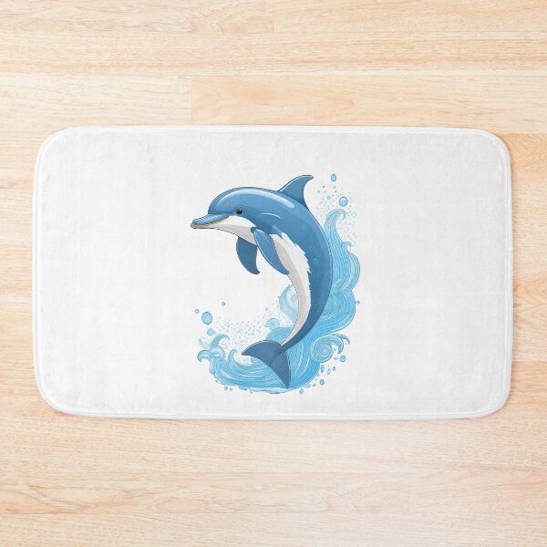 Item preview, Blue Ocean Dolphin designed and sold by RockitBaby.