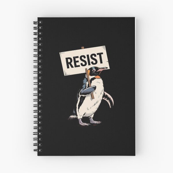 Item preview, Resist Penguin Activism Penguin Resist  designed and sold by AquaKiev.