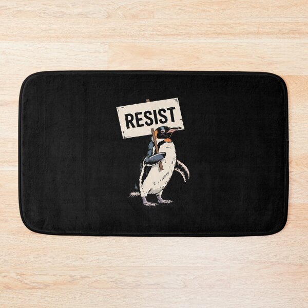 Item preview, Resist Penguin Activism Penguin Resist designed and sold by AquaKiev.