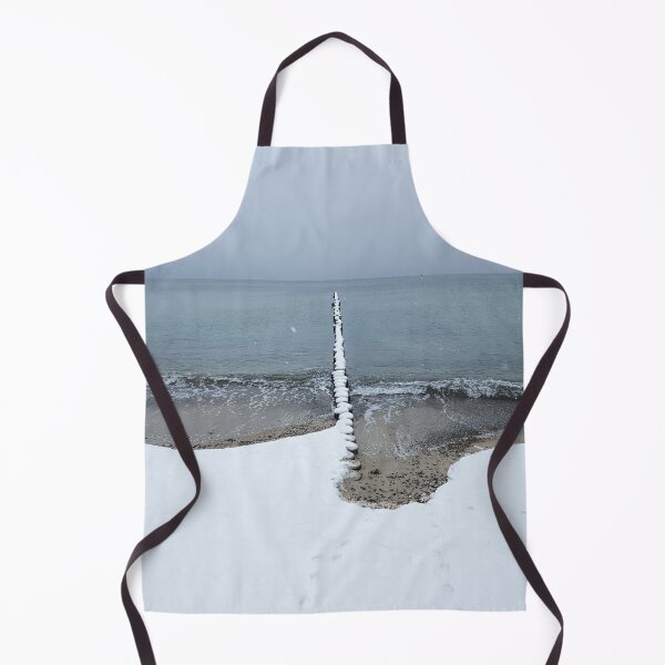Item preview, Snow on the Baltic Sea beach designed and sold by MarionsArt.