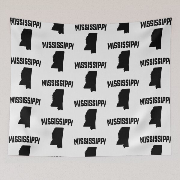 Item preview, Mississippi State Pride - Classic Retro Silhouette designed and sold by mashmosh.