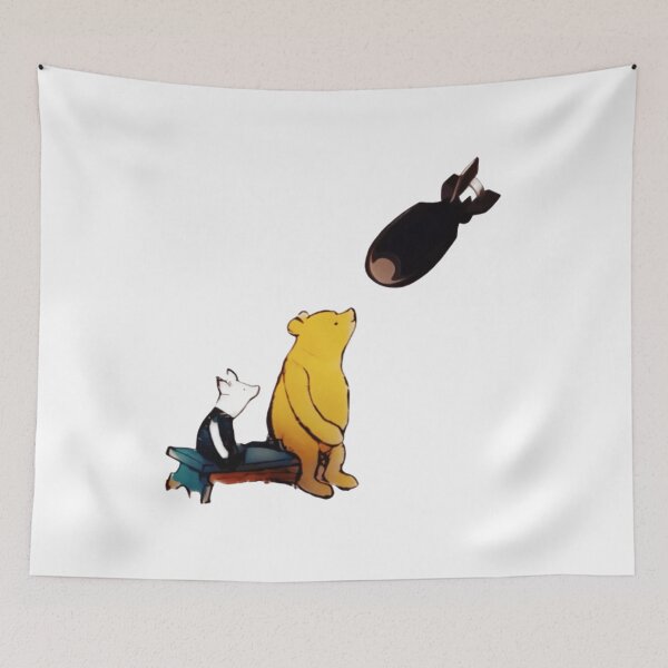 Item preview, Winnie The Pooh & Piglet Look Up  designed and sold by LukaDoncic7.