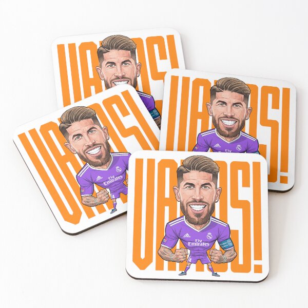 Item preview, Funny caricature of Sergio Ramos vamos designed and sold by vectorlove.