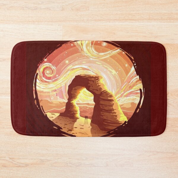 Item preview, Drawing of Vibrant Desert Arch View  designed and sold by NivyasArtistry.
